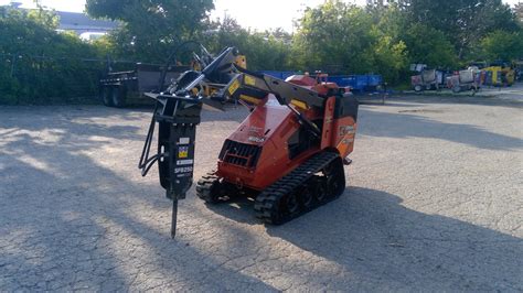 skid steer tiller for rent|skid steer breaker attachment rental.